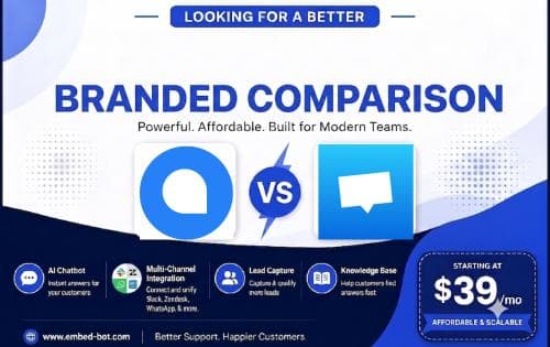 Chatwoot vs Crisp: Why EmbedBot Beats Both Open Source Options